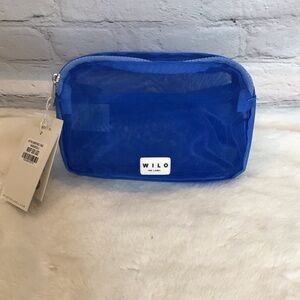 Wilo the Label Blue Sheer Belt Bag